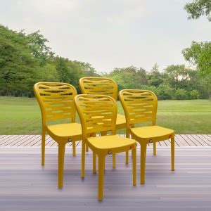 Furniture Yard Mango Sushi Plastic Chair/Stackable Plastic Chair/Strong ...