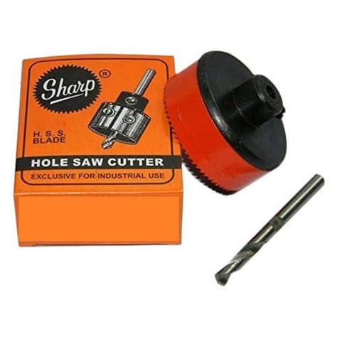 Sharp HSS Metal Cutting Hole Saw Cutter (2-1/2inch, 63.5 mm) : Amazon ...