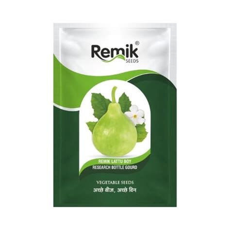 Buy Remik Lattu Boy Bottle Gourd Seeds - High Yield, CMV Virus ...