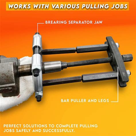 Shankly 5 Ton Capacity Bearing Puller Set Review - Puller Tools