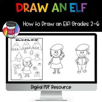 Image result for Elf Directed Drawing