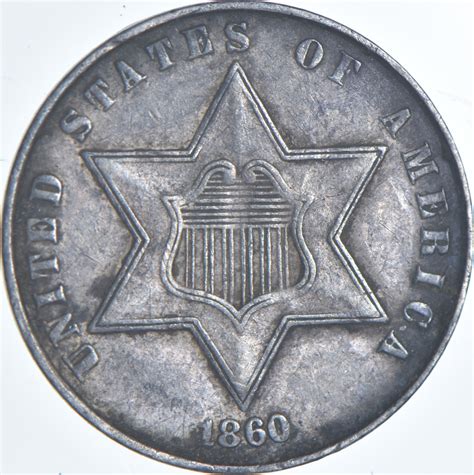 1860 Silver Three-Cent Piece | Property Room