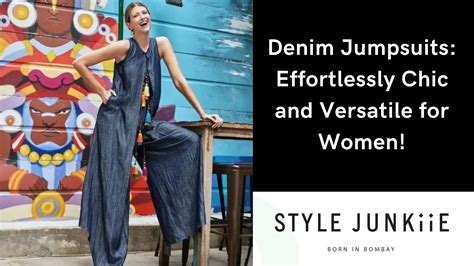 Denim Jumpsuits: Effortlessly Chic & Versatile for Women