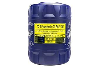 MANNOL 2601 TO-4 Powertrain Oil SAE 10W hydraulic systems ...