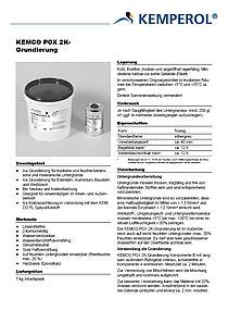 KEMCO POX 2K: Kemperol
