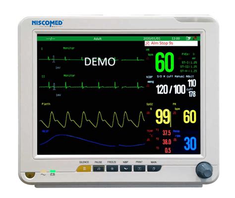 Niscomed Multipara Monitor 5 Para With Stand
