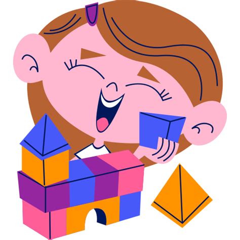 Blocks Stickers - Free kid and baby Stickers