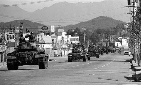 1979年韩国双十二政变老照片：朴正熙干儿子发动，改变了韩国历史_全斗焕
