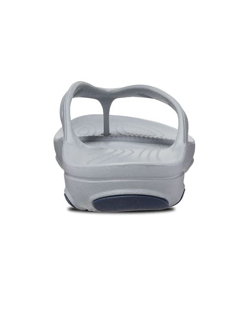 Shop Crocs Grey Unisex Classic All-Terrain Flip Flops Online