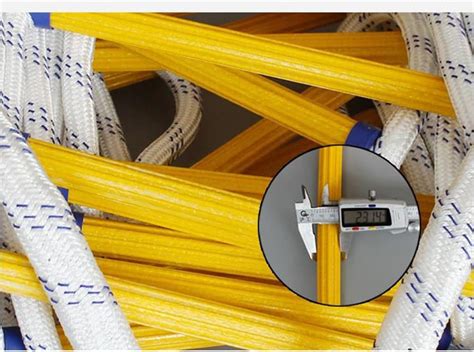 Fire Escape Ladder with 2 Carabiners | Rope Ladder India | Ubuy