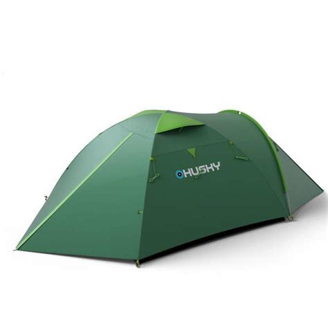 HUSKY Bizon 4 Kişilik Kamp Çadırı - Yeşil - fiyat, nalburdavar