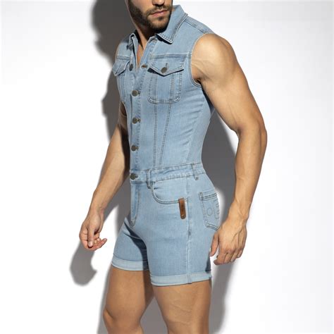 URBAN DENIM JUMPSUIT SHORTS