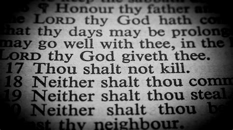 You Shall Not Kill Thou Shall Not Kill (Message) | Sandals Church