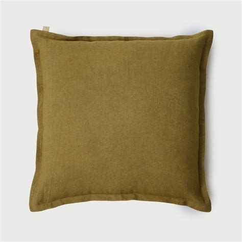 Bronze Linen Euro Sham | Premium Home Textiles in India