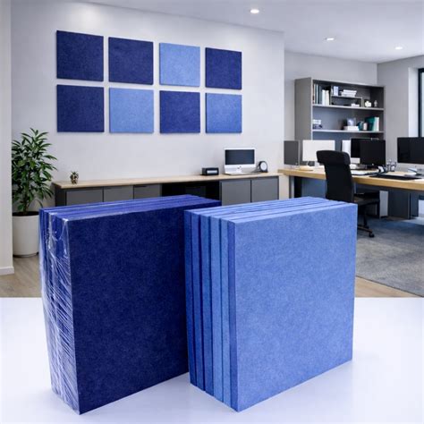 Felt PET Acoustic Panel | Office & Home Acoustics | Arctic Blue – MMT ...