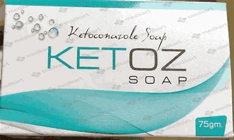 KETOZ SOAP 75 GM : View Price, Combination and Alternatives | Medkart