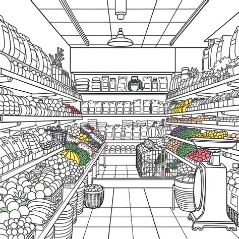 Store Coloring 的图像结果