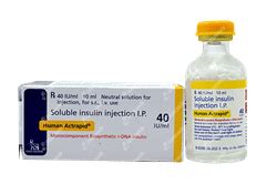 Human Actrapid 40 IU Injection 10 ML | Order Human Actrapid 40 IU ...
