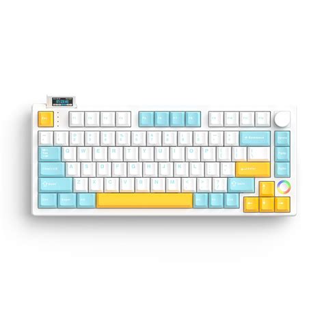 75 Gasket Mechanical Keyboard With Flippable 1 14 Tft Screen ...