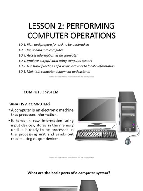 Image result for Performing Computer Operations