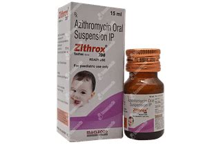 Zithrox 200 Mg Suspension 15 Ml - Uses, Side Effects, Dosage, Price ...