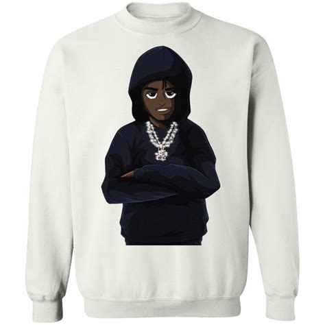 Lil Tjay Cartoon T Shirt Lil Tjay T Shirts Lil Tjay Merch Lil Tjay ...