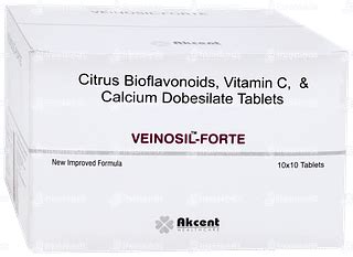 Veinosil Forte Tablet 10 - Uses, Side Effects, Dosage, Price | Truemeds