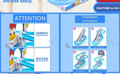 Buy MiniExplorer Duck Track Toys for Kids – Stair-Climbing Escalator ...