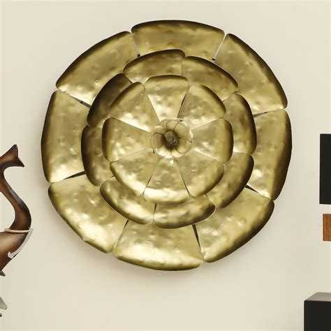 Buy VEDAS Flower of Rain Metal Wall Accent from Vedas at just INR 3699.0