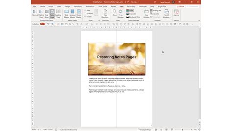 Image result for PowerPoint 2 Page Notes
