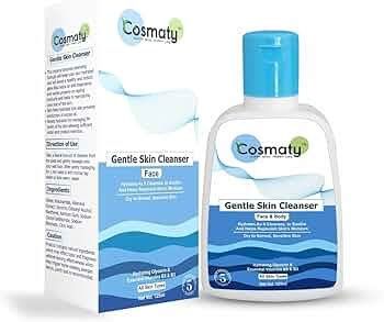 Cosmaty Face Wash Gentle Skin Cleanser for Dry to Normal, Sensitive ...