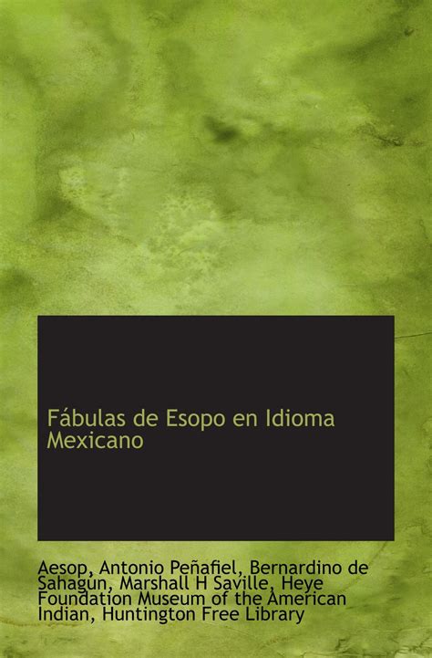 Buy Fábulas de Esopo en Idioma Mexicano Online at desertcartINDIA