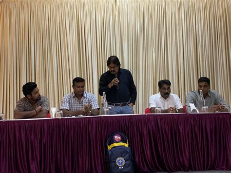 Jersey Launch of Kerala Senior Team for the Upcoming Syed Mushtaq Ali ...
