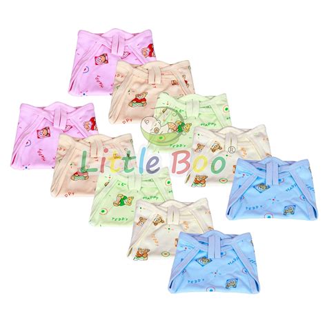 Little Boo new born Baby's Cotton Cloth Diapers/Langot/nappy U Shaped ...