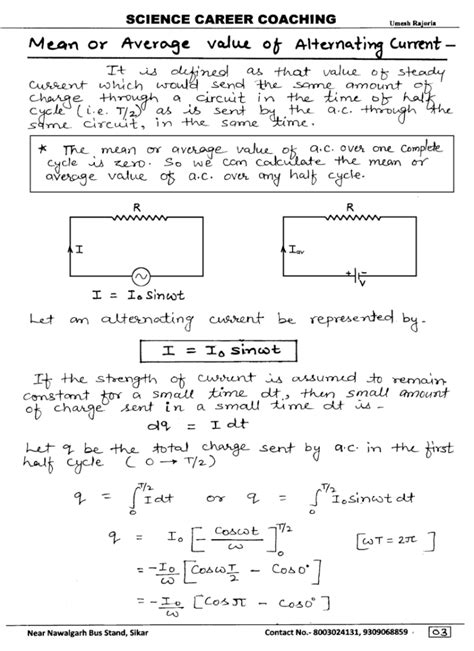 Image result for Alternating Current Generator Class 12