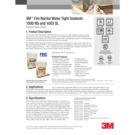 3M Fire Barrier 16.25-in to 16.25-in H Caulk Grade Silicone Firestop ...
