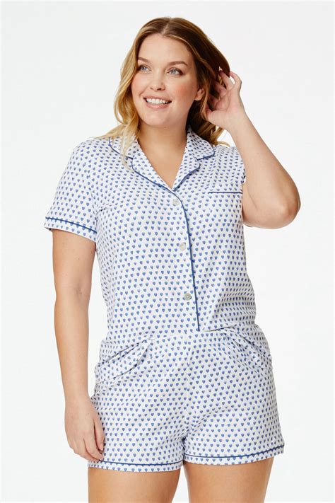 Hearts Polo Pajamas | Roller Rabbit