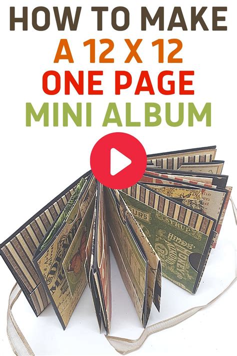 Image result for Pocket Page Mini Album Tutorial
