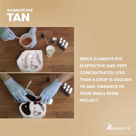 Buy Alumilite Dye Liquid Color Tint Tan (1 oz) Highly Concentrated ...