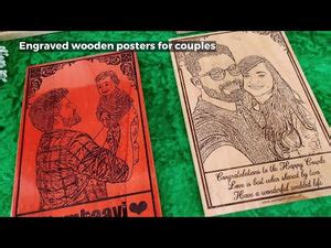 Custom Family Photo Engraved Wooden Frame |Parents Anniversary Gift ...