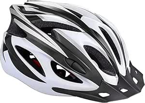 Buy Strauss Cycling Helmet (Black/White) Online at Low Prices in India ...
