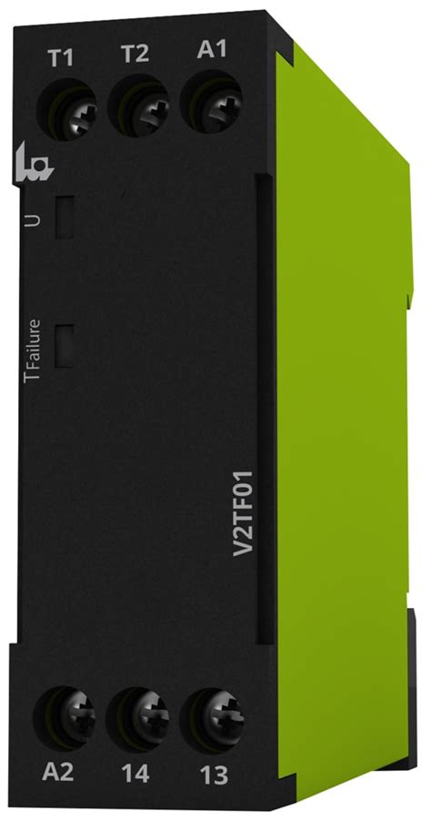 V2TF01 Tele | Tele Temperature Monitoring Relay, 1 Phase, SPST, DIN ...
