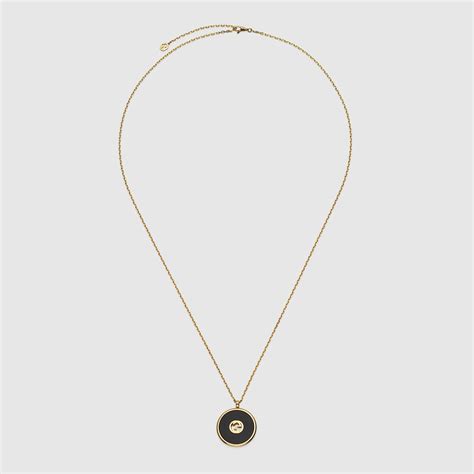 Gucci Interlocking 18k long chain necklace in 18k yellow gold | GUCCI® US