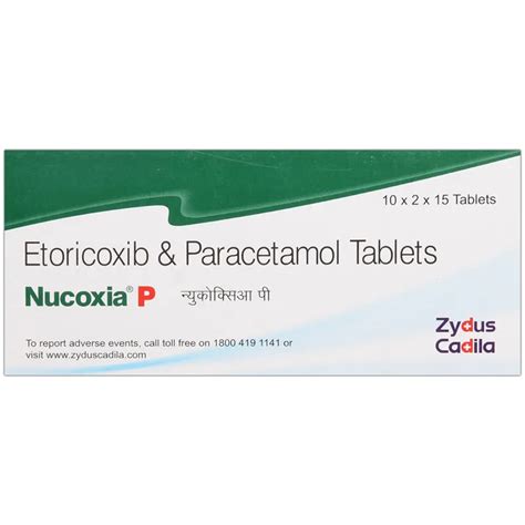 Buy Nucoxia P Tablet online | Uses, Side Effects, Price and substitutes ...