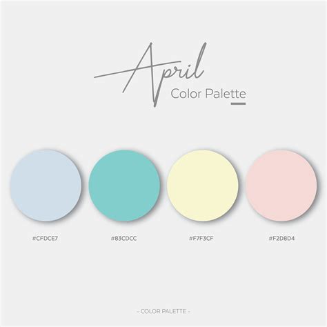 April Color Palette