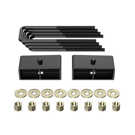 2 Rear Leveling Lift Block Kit Compatible With 1999 2023 | Desertcart INDIA