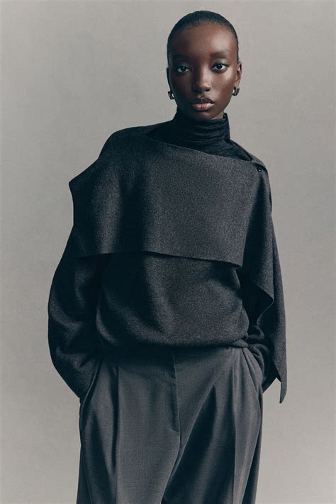 Wide tailored trousers - Dark grey - Ladies | H&M IN