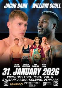 Jacob Bank stops William Scull in round 12 in Denmark