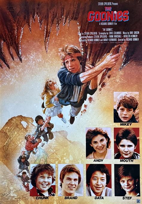 The Goonies Original Movie Poster 80s Kids, Get Ready To