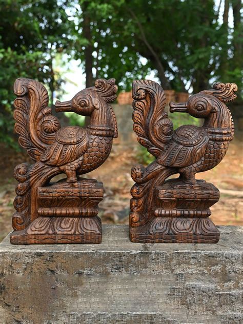 Handpicked Wooden Hamsa Annam for Your Artistic Home Décor ...